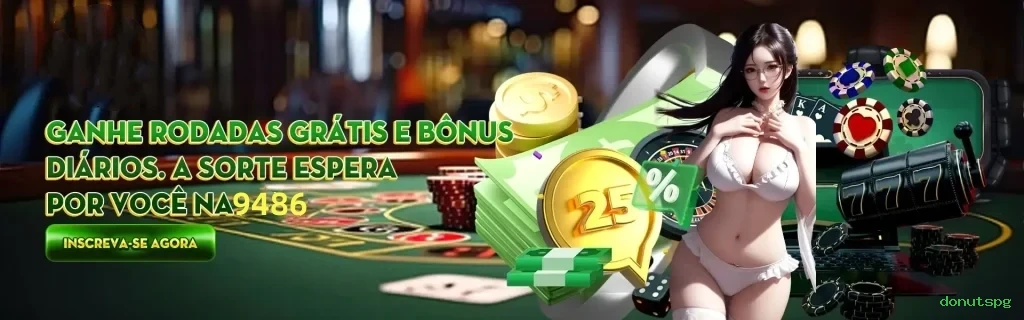 Promoções e bônus exclusivos da donutspg
